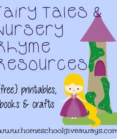 Fairy Tales & Nursery Rhyme Resources: {free} printables, books & crafts!!