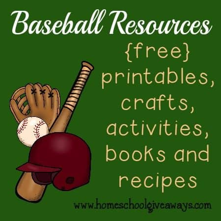 Spring is upon us and Baseball season will soon be in full "swing"! Check out these fun resources to spark your kids love of learning!! :: www.homeschoolgiveaways.com