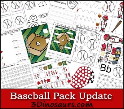 Baseball Resources: free printables, crafts, activities & MORE