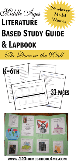 FREE The Door in the Wall Study Guide and Lapbook