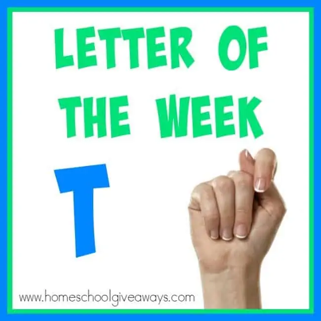 Don't get discouraged when teaching letters to your little one. Check out this HUGE list of over 100 resources for teaching the letter T. Including recipes, books, printables, crafts and MORE!! :: www.homeschoolgiveaways.com
