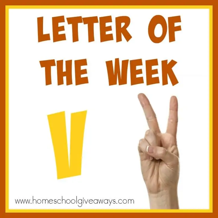 Teaching the letter V can be FUN and EASY with these 80+ resources. From {free} printables to recipes to activities to videos and MORE...you'll find everything you need here! :: www.homeschoolgiveaways.com