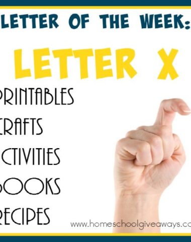 Teaching the Letter X might seem like a scary feat. Check out these resources to make it EASY & FUN!! :: www.homeschoolgiveaways.com