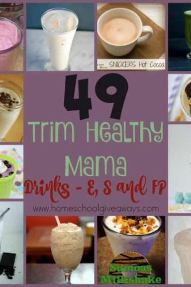 One of the best parts of the THM lifestyle is that you don't have to give up delicious foods - smoothies and milkshakes - just adjust them. Check out these 49 different recipes! :: www.homeschoolgiveaways.com