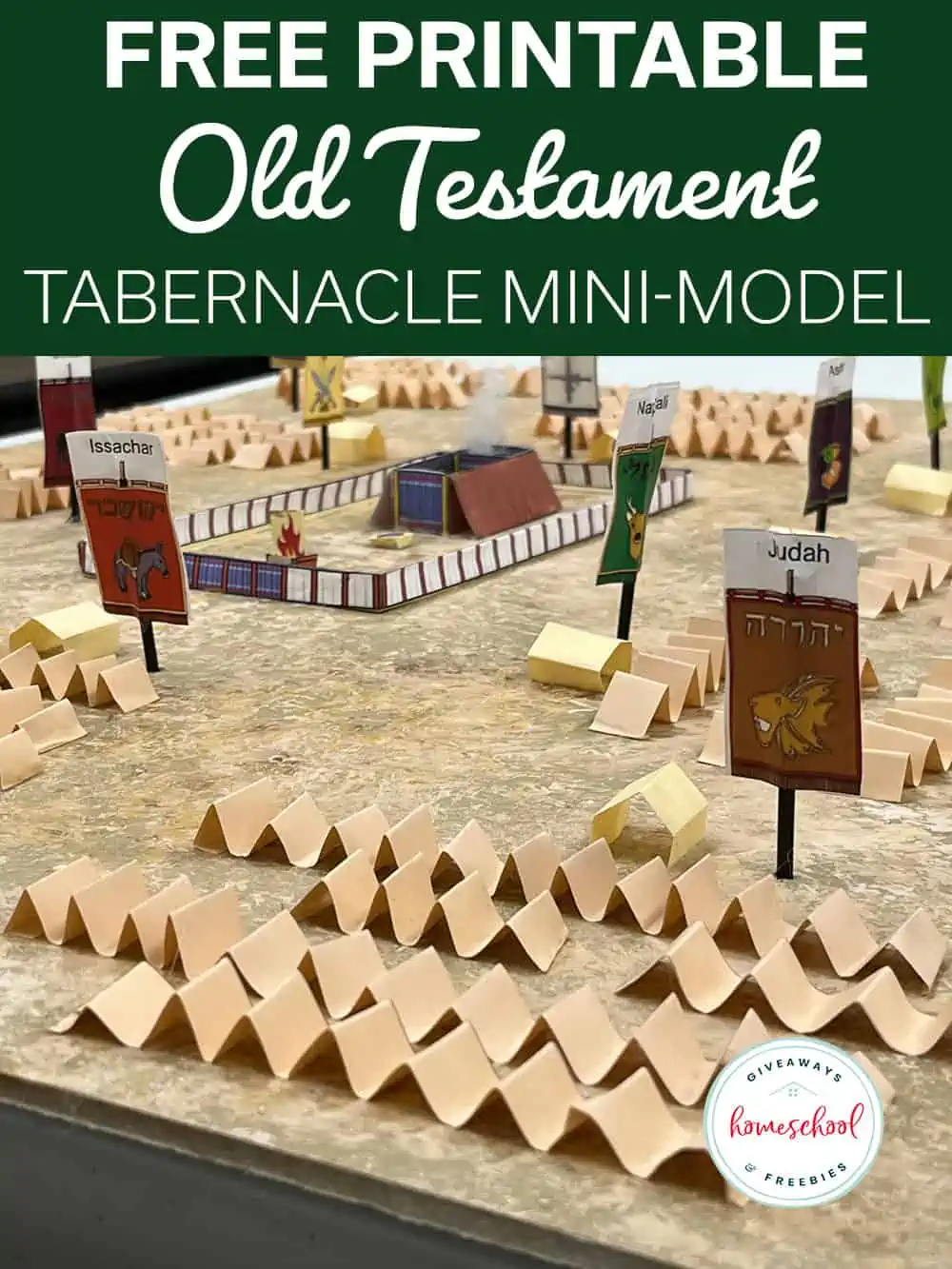 Free Printable Old Testament Tabernacle Mini-Model 