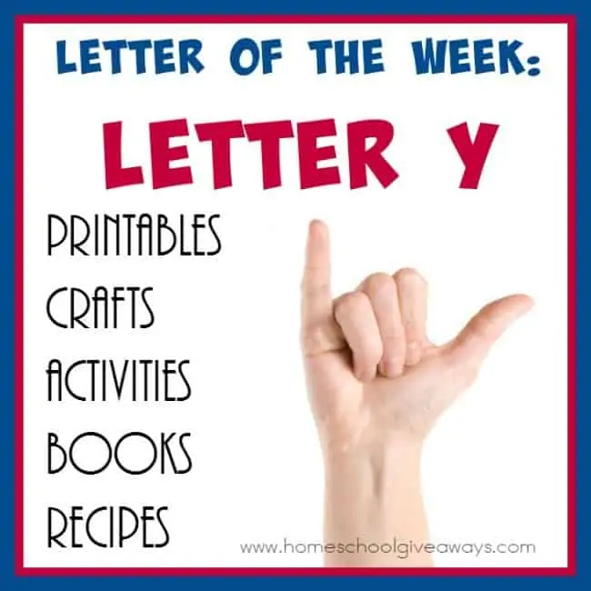Make learning the Letter "Y" fun and exciting with these AWESOME resources! From {free} printables to crafts to activities to books and recipes! :: www.homeschoolgiveaways.com