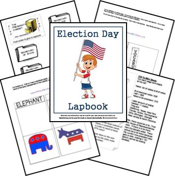 Free Printable Election Day Lapbook - Homeschool Giveaways