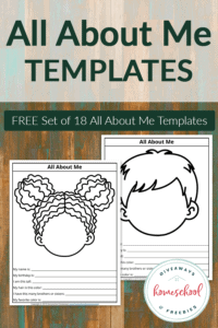 50+ Free All About Me Printable Worksheets for Kids