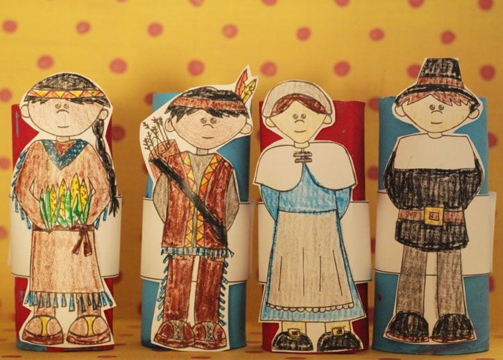 Retelling the Story of the First Thanksgiving with FREE Printables