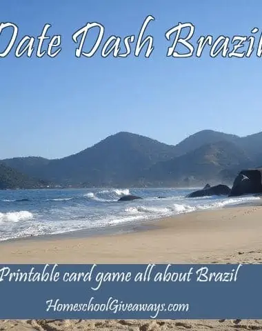 Date Dash Brazil - Brazilian History Card Game