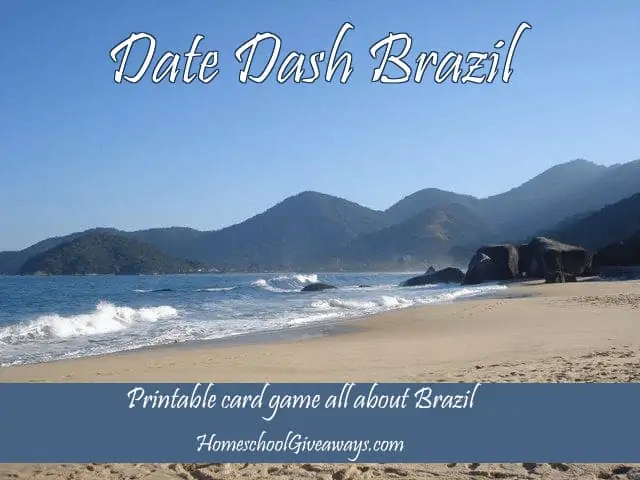 Date Dash Brazil - Brazilian History Card Game