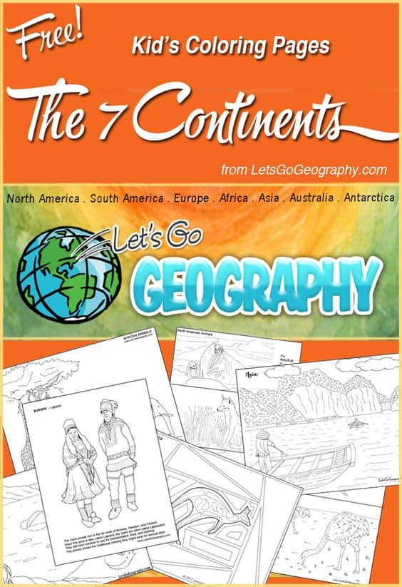 Free Continent Coloring Pages Free Continent Coloring Pages
