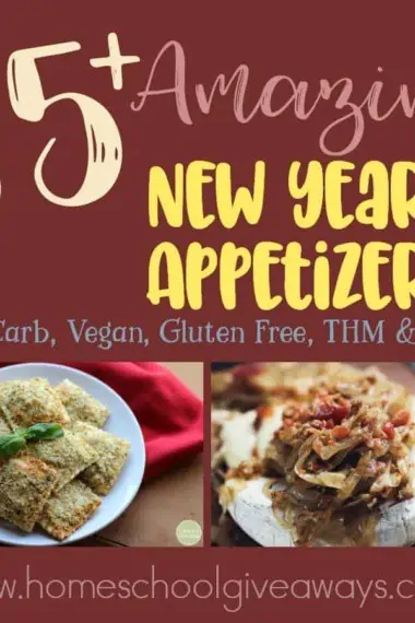 Are you hosting this New Years? Whether you're ringing in the new year at midnight or having people over for the big games, these appetizers are sure to please! :: www.homeschoolgiveaways.com