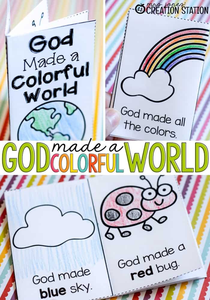 FREE Printable God's Book of Colors Homeschool Giveaways