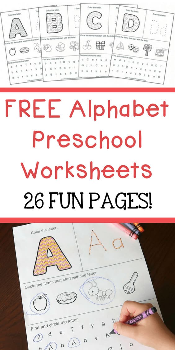 free alphabet preschool worksheets homeschool giveaways