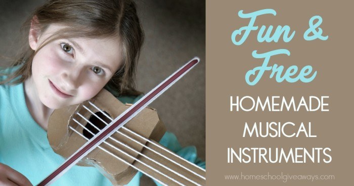 Fun & Free Homemade Musical Instruments