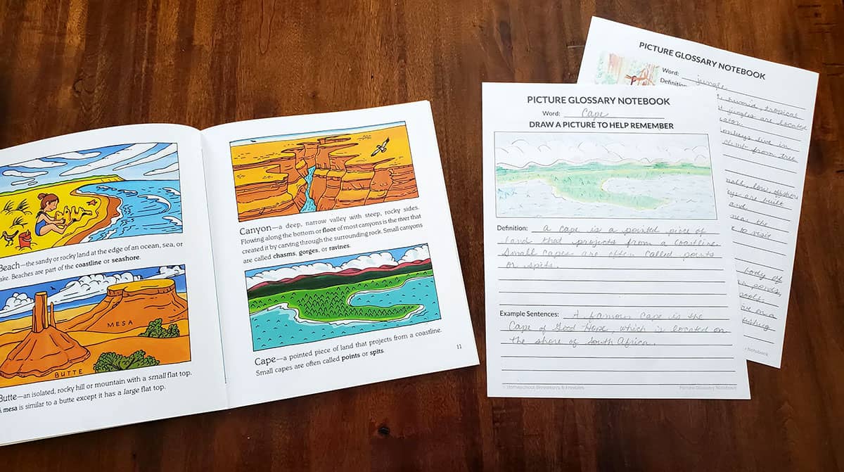 Using Geography From AZ with Our Free Picture Glossary