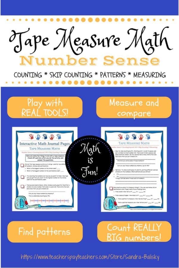 FREE Printables for Tape Measure Math Homeschool Giveaways