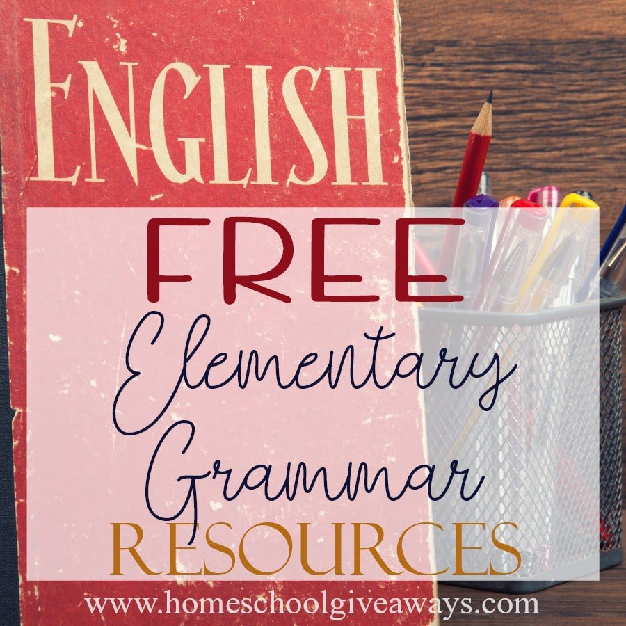 FREE Elementary Grammar Resources