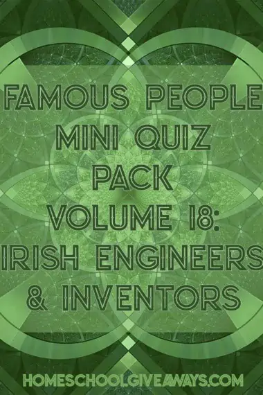 FREE Famous People Mini Quiz Pack Vol. 18 – Irish Engineers and Inventors