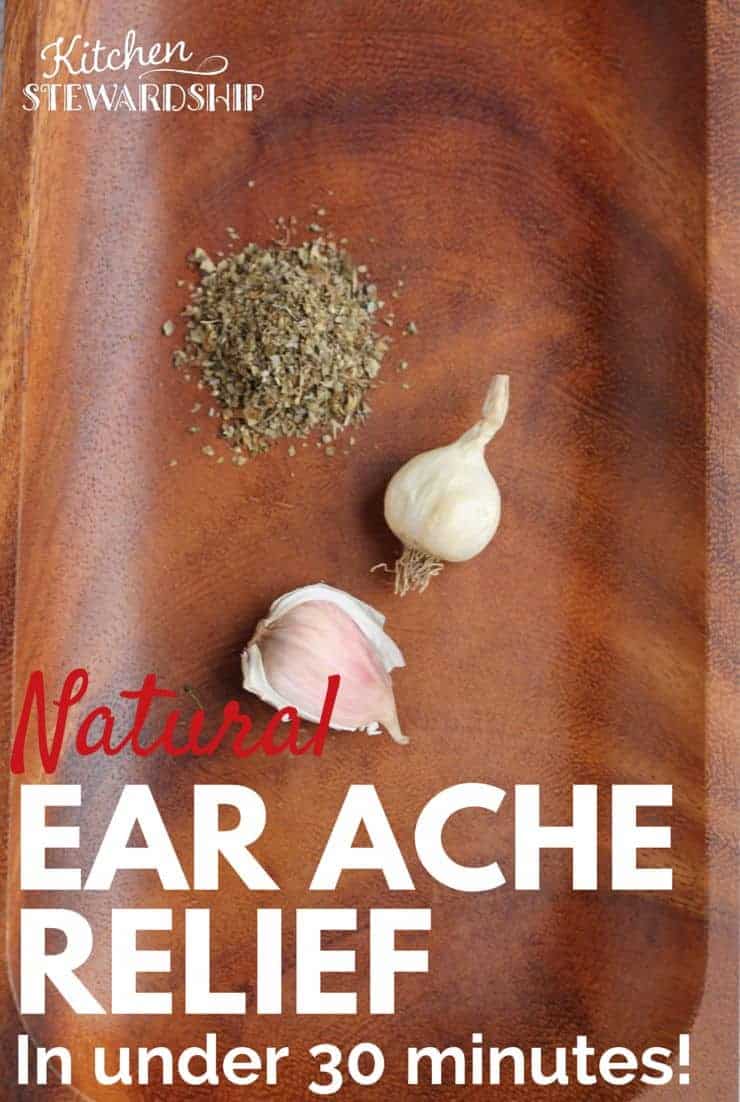 Heal an Ear Ache in 30 Minutes or Less with a Natural Remedy