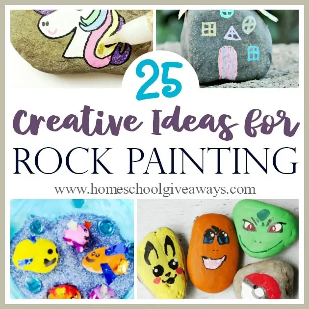 Rock painting has really taken off and has become a whole world all its own. Now your kids can join the craze too! Check out these fun ideas for painting rocks! #kids #crafts #painting #rocks