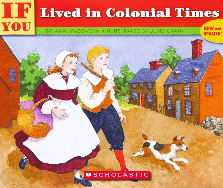 If You Lived in Colonial Times children\'s book cover