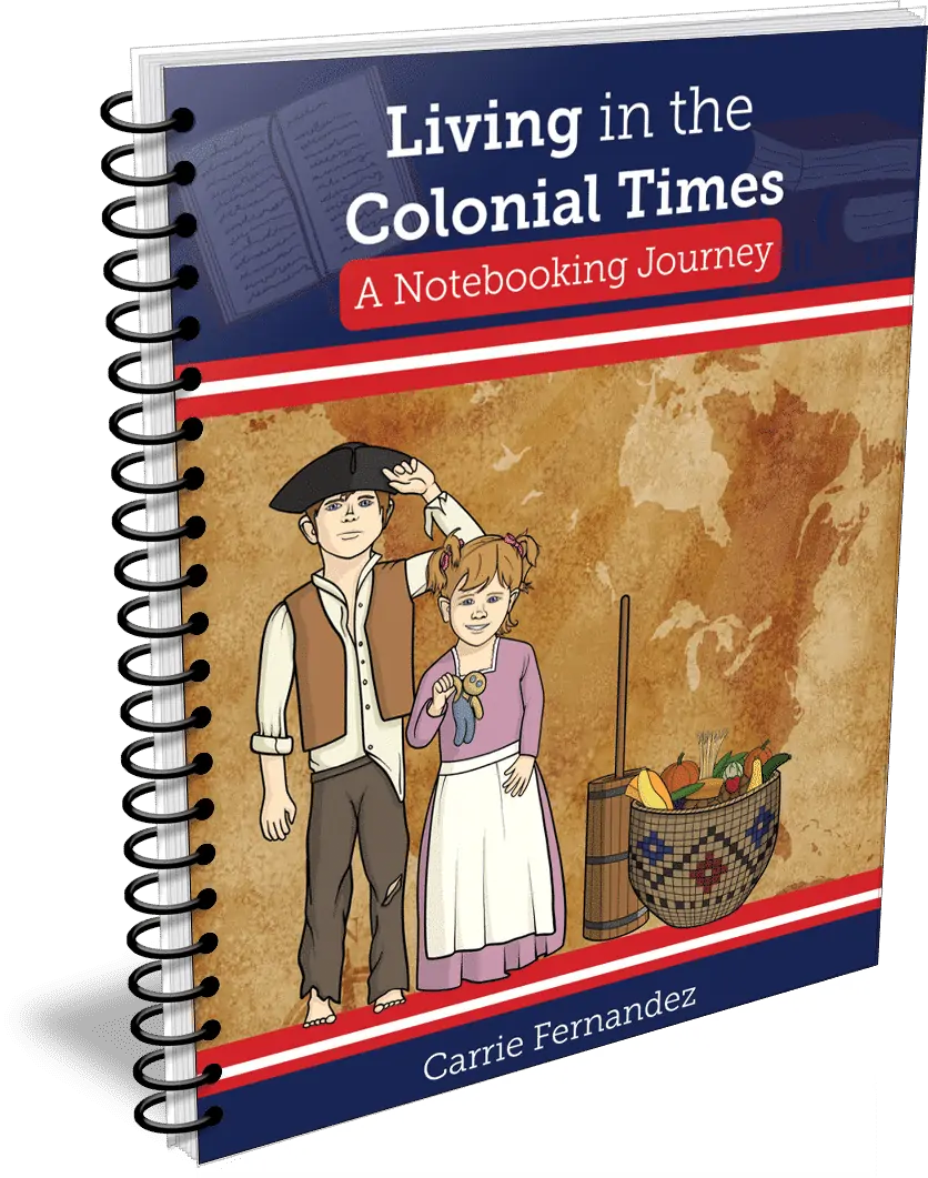 Living in the Colonial Times workbook cover