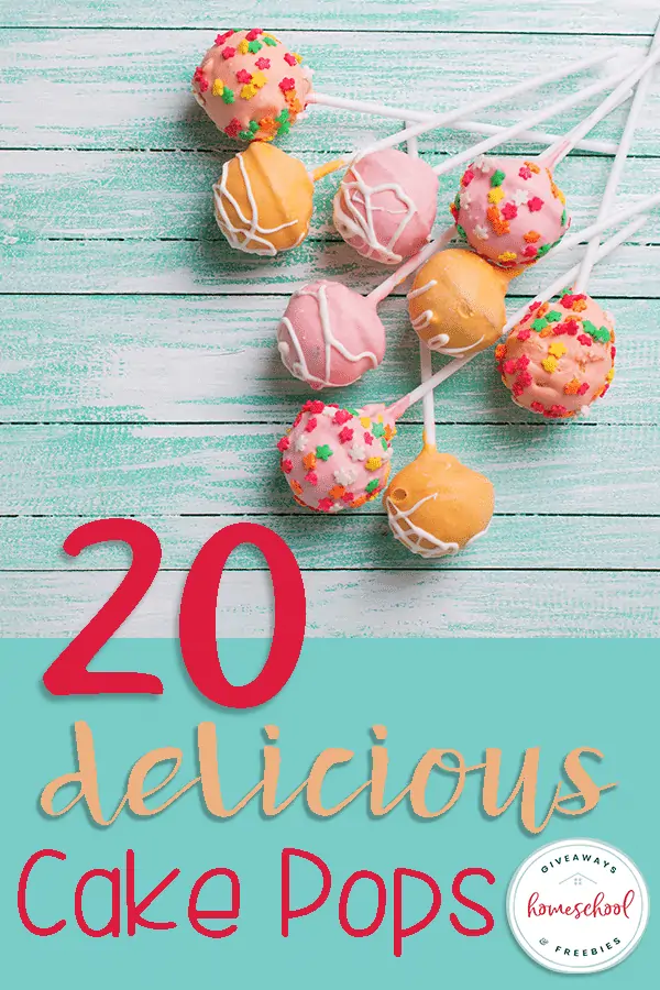 20 delicious cake pops