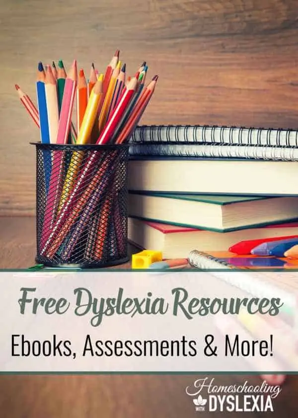 free dyslexia resources Ebooks, assessments, and more