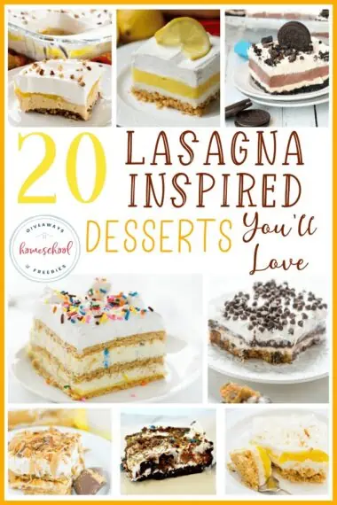 20 lasagna inspired desserts you'll love