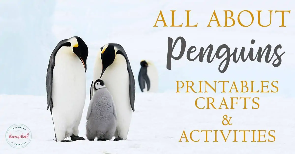 All About Penguins: Printables, Crafts & Activities