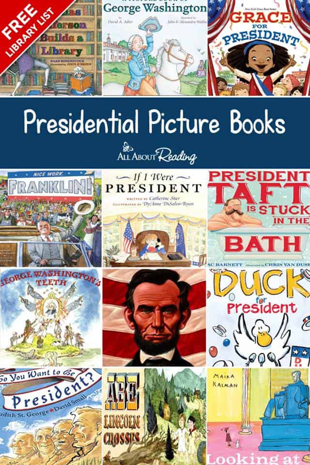 various children\'s books about U.S. presidents
