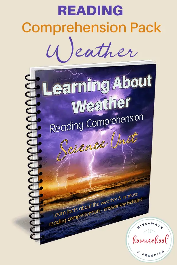learning about weather reading comprehension science unit