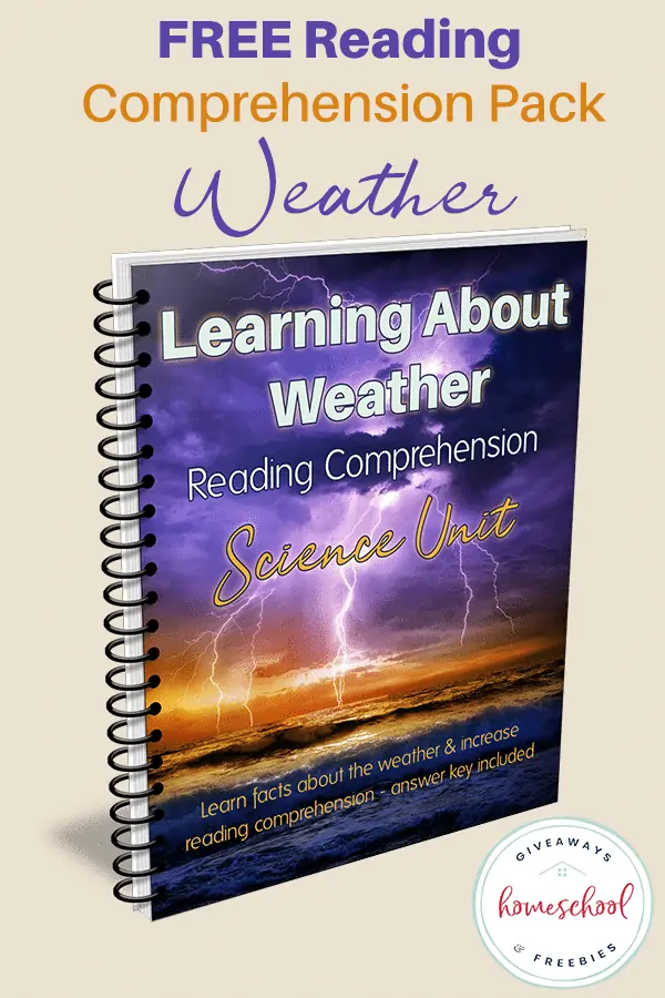 learning about weather reading comprehension science unit