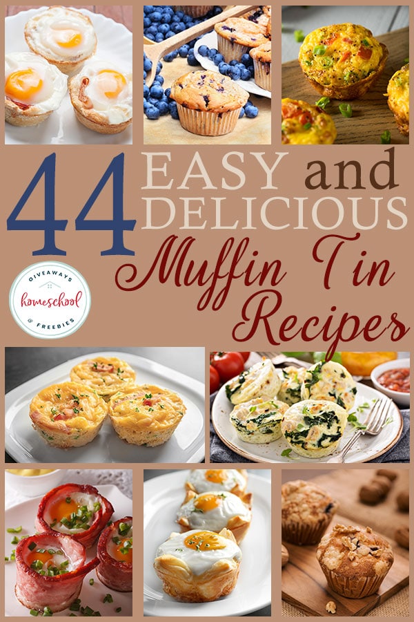 44 Easy and Delicious Muffin Tin Breakfast Recipes Homeschool Giveaways