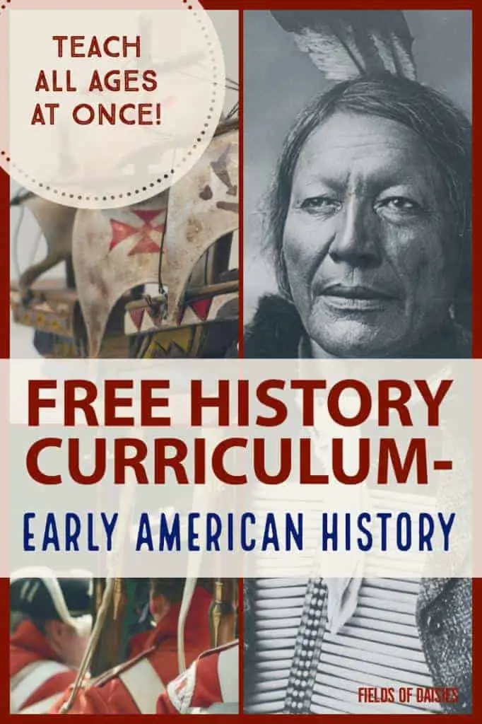 free history curriculum early American history
