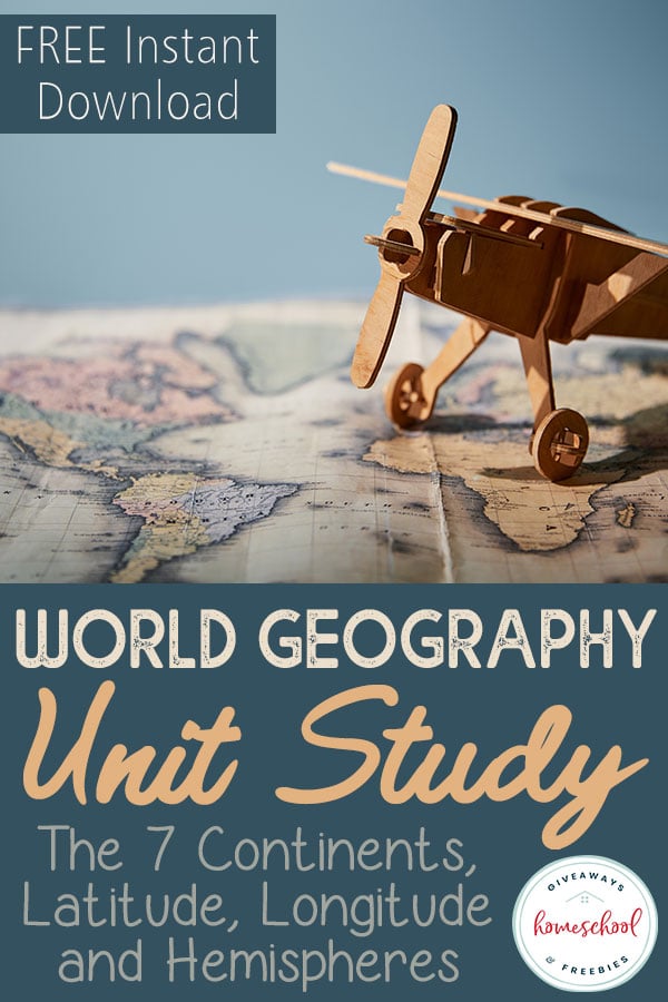 World Geography Unit Study Free Instant Download