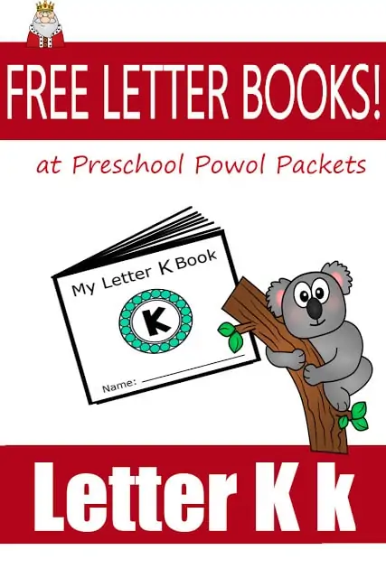 free letter books letter K