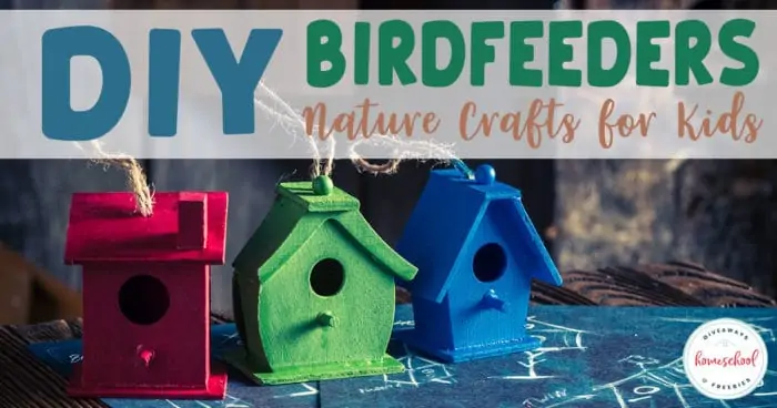 DIY Birdfeeders Nature Crafts for Kids