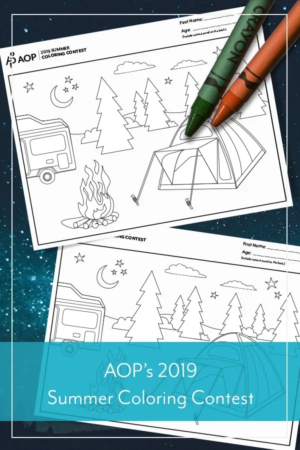AOP’s 2019 Summer Coloring Contest