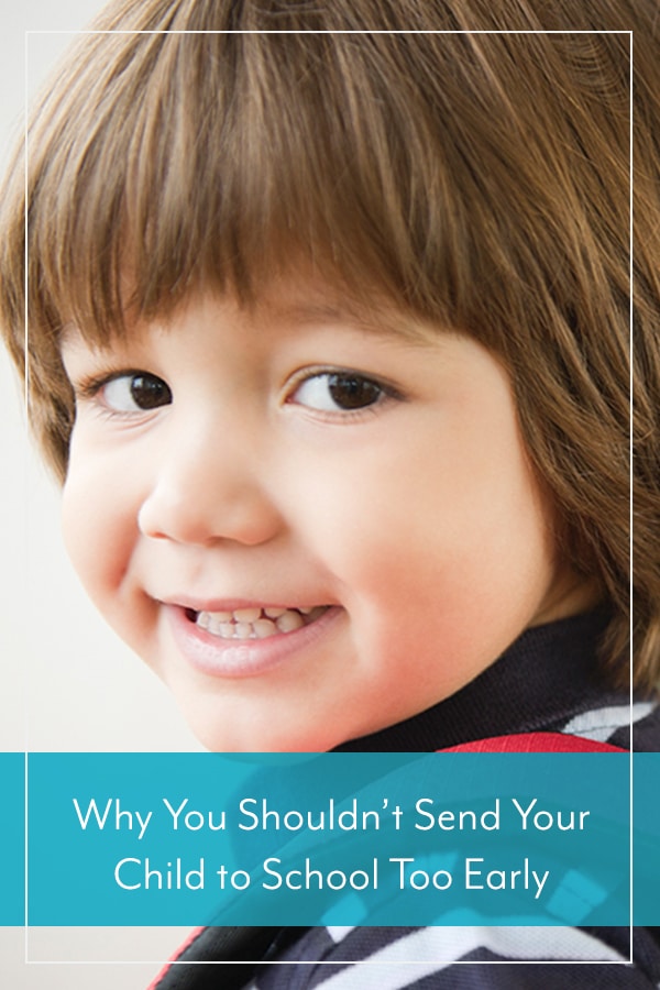 Why You Shouldn’t Start Doing School Too Early