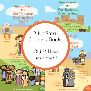 Bible Story Coloring Books