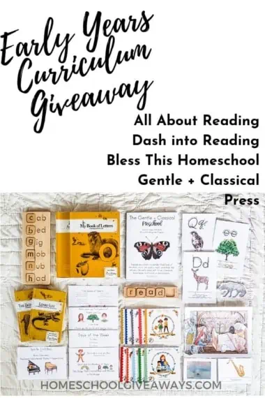Early Years Curriculum Giveaway