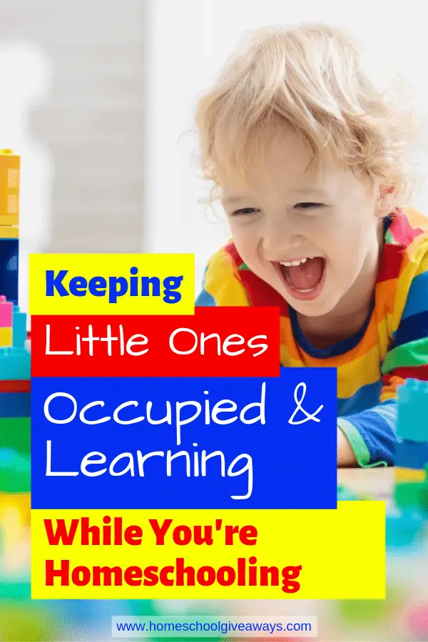 Keeping Little Ones Occupied & Learning While You\'re Homeschooling