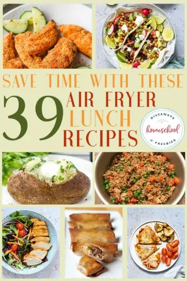 save time with these 39 air fryer lunch recipes