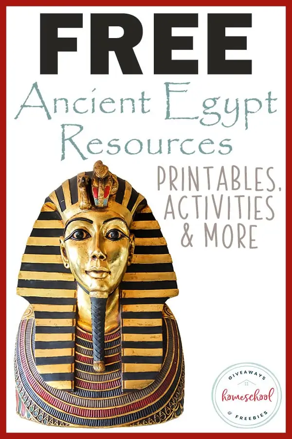 Free Ancient Egypt Resources Printables Activities & More