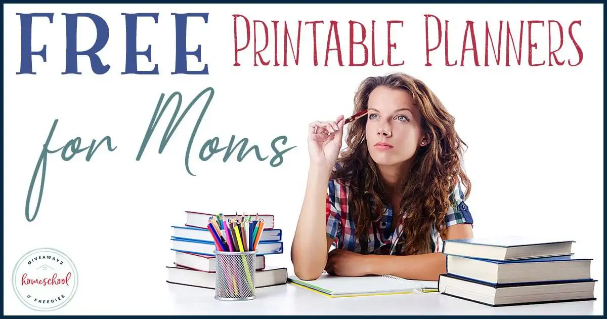 FREE Printable Planners for Moms