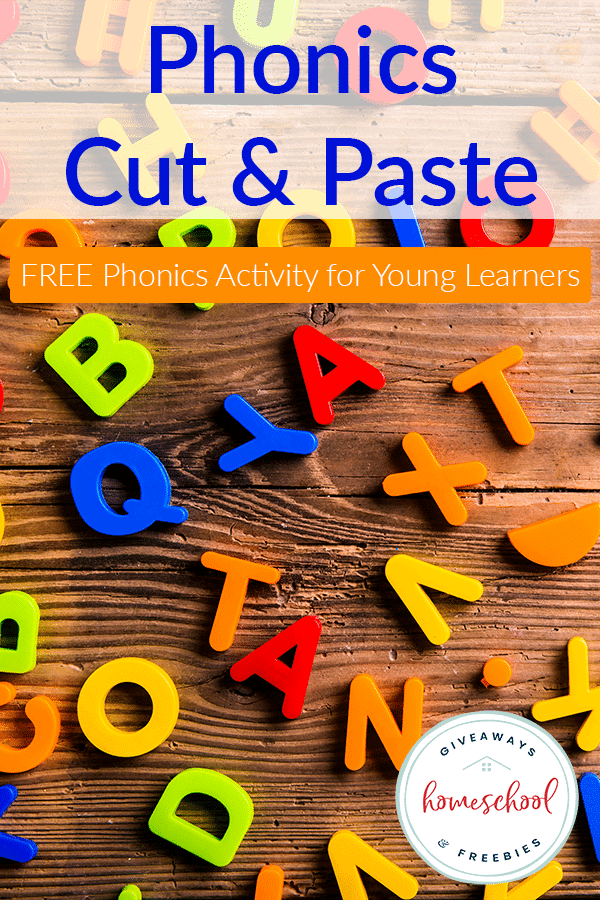 FREE Phonics Cut And Paste Activity