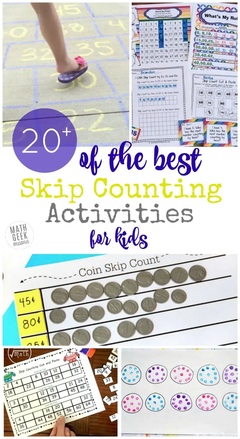 20+ of the Best Skip Counting Activities for Kids